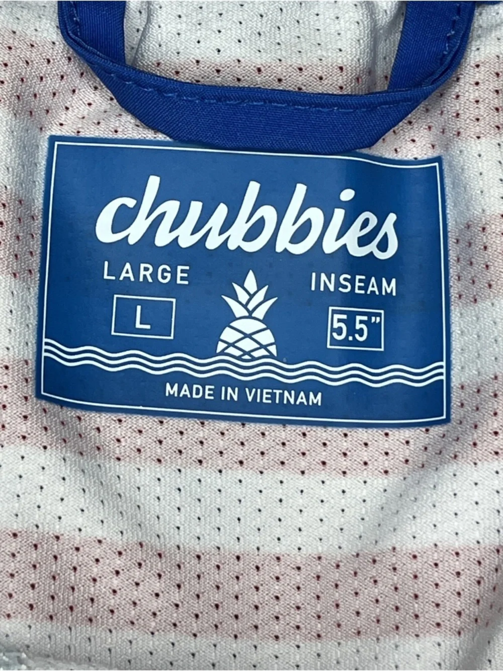 Chubbies Men’s American Flag Swim Trunks Patriotic USA Stars & Stripes